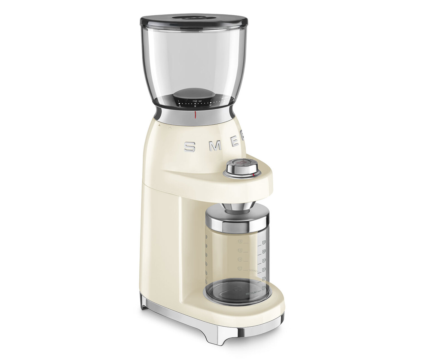 SMEG 50's Style CGF11CREU - coffee grinder - cream billede 3