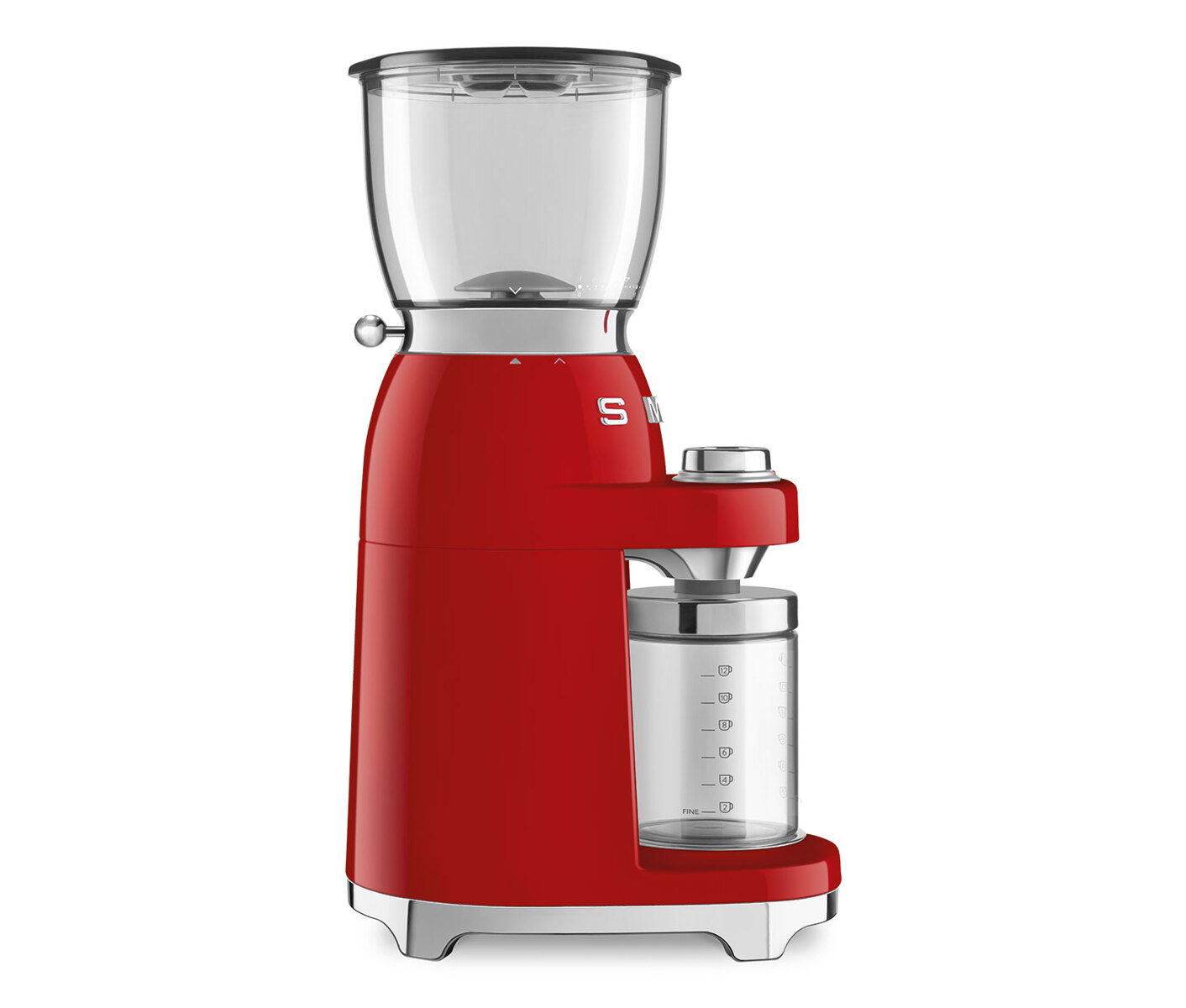 SMEG 50's Style CGF11RDEU - coffee grinder - red billede 3
