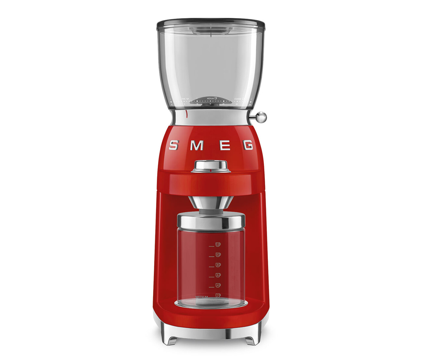 SMEG 50's Style CGF11RDEU - coffee grinder - red billede 1