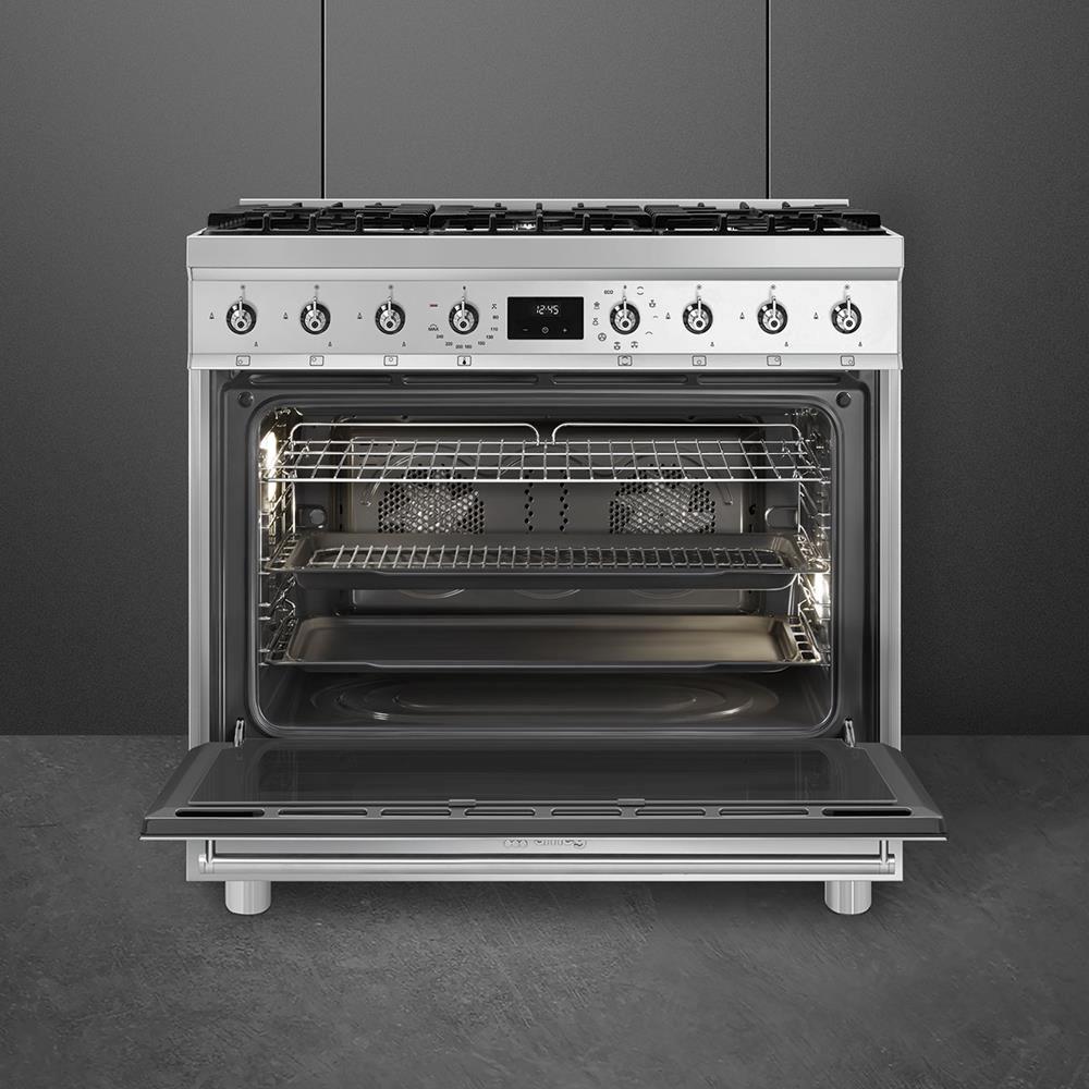 Smeg C9GMX2 gaskomfur billede 2