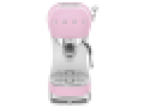 Smeg 50''s Style Espressomaskine ECF02PKEU Lyserød, Espressomaskine, 1,1 L, Malet kaffe, 1350 W, Lyserød