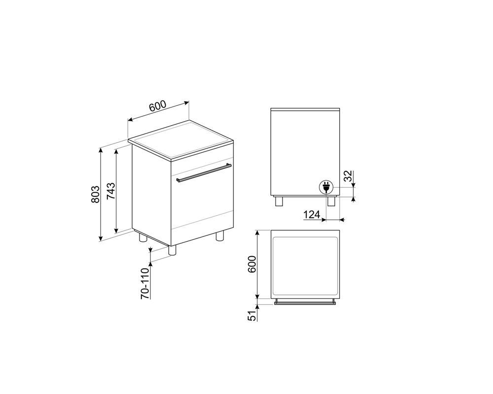 SMEG C6IMXM2 stål billede 8