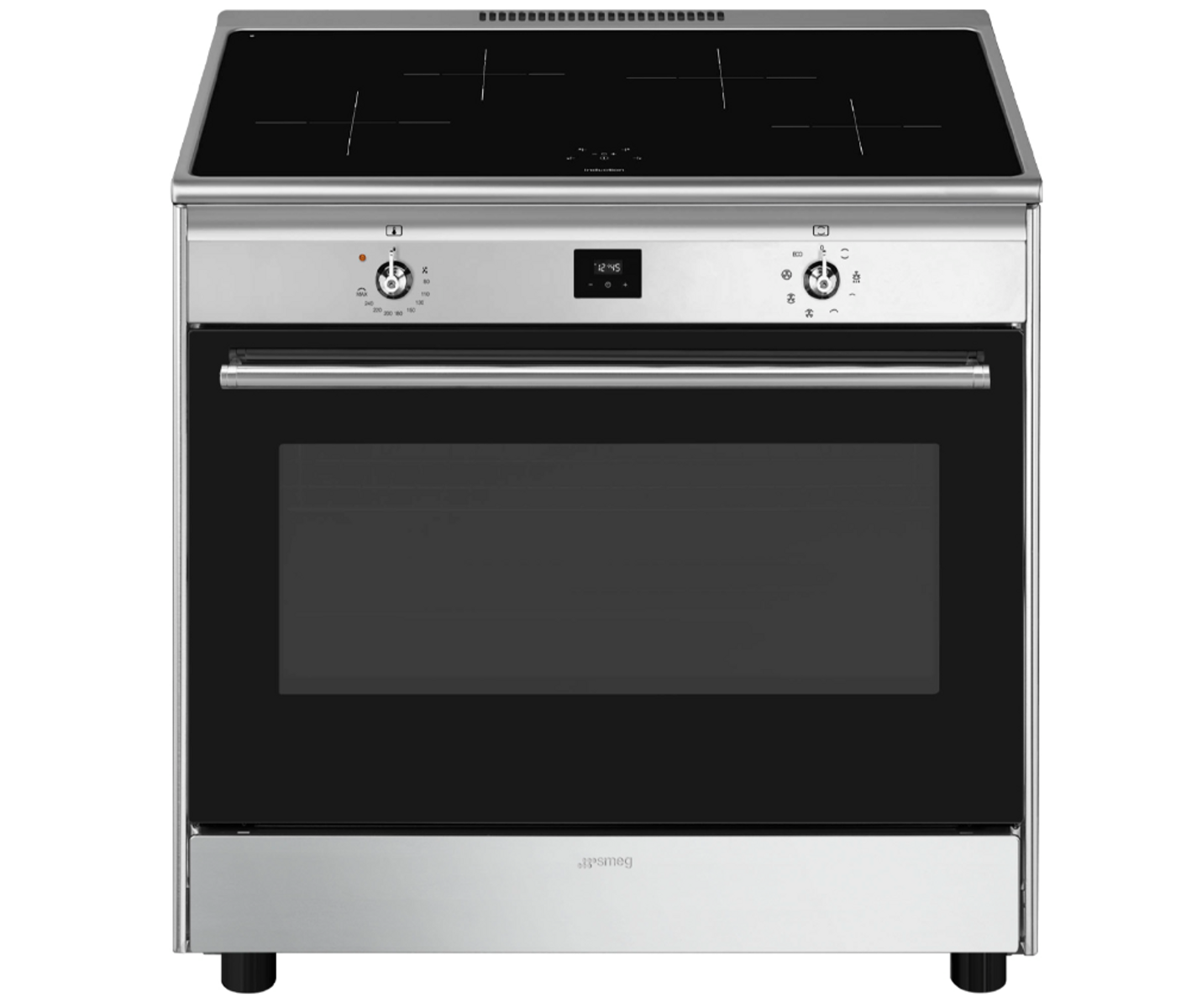 Smeg CG90CIXT Induktionskomfur