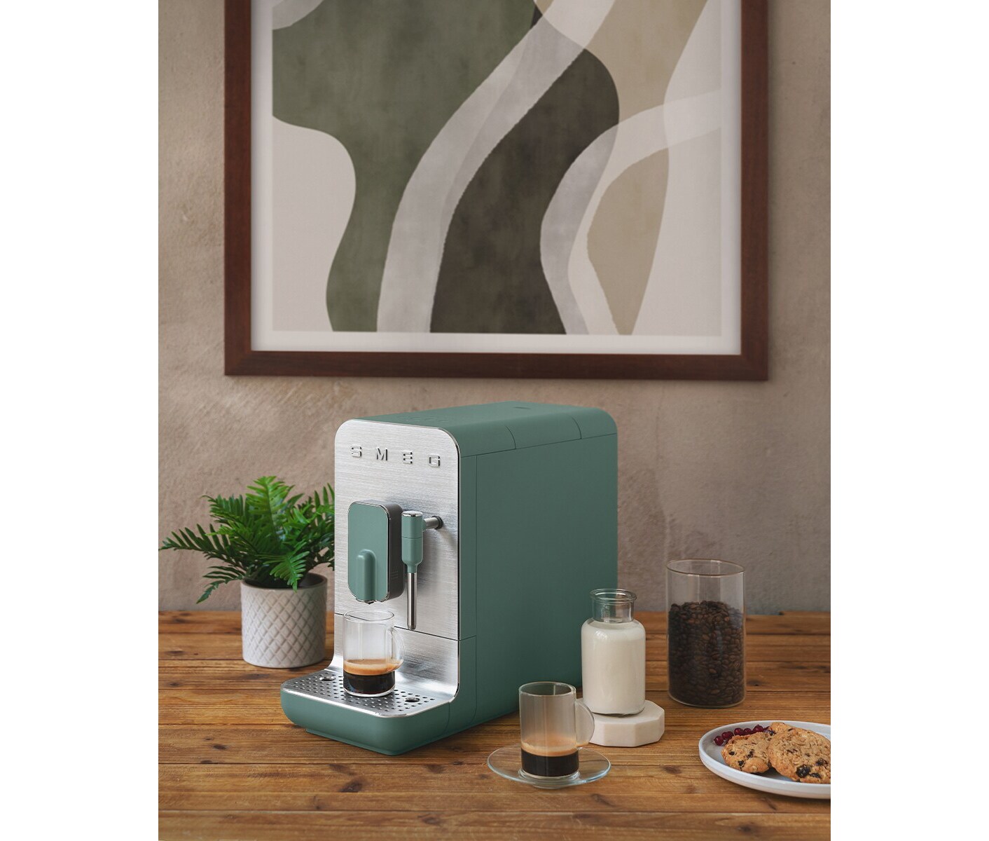 Smeg BCC12EGMEU Espressomaskine billede 3