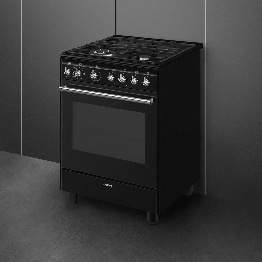 Smeg CX61GMBL gaskomfur billede 2