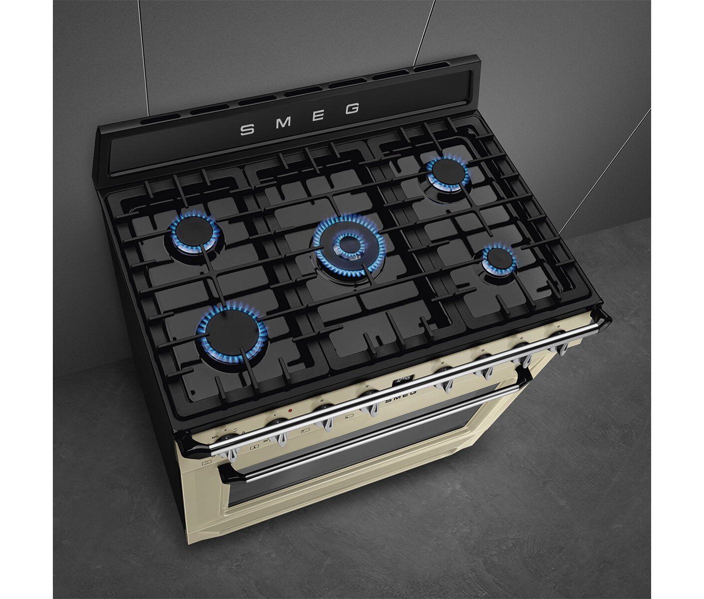 Smeg TR90GMP Gaskomfur billede 6