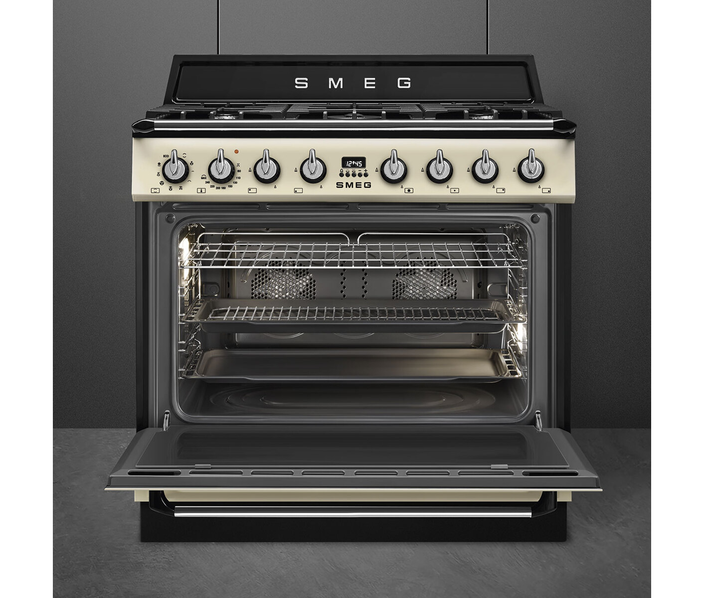 Smeg TR90GMP Gaskomfur billede 3