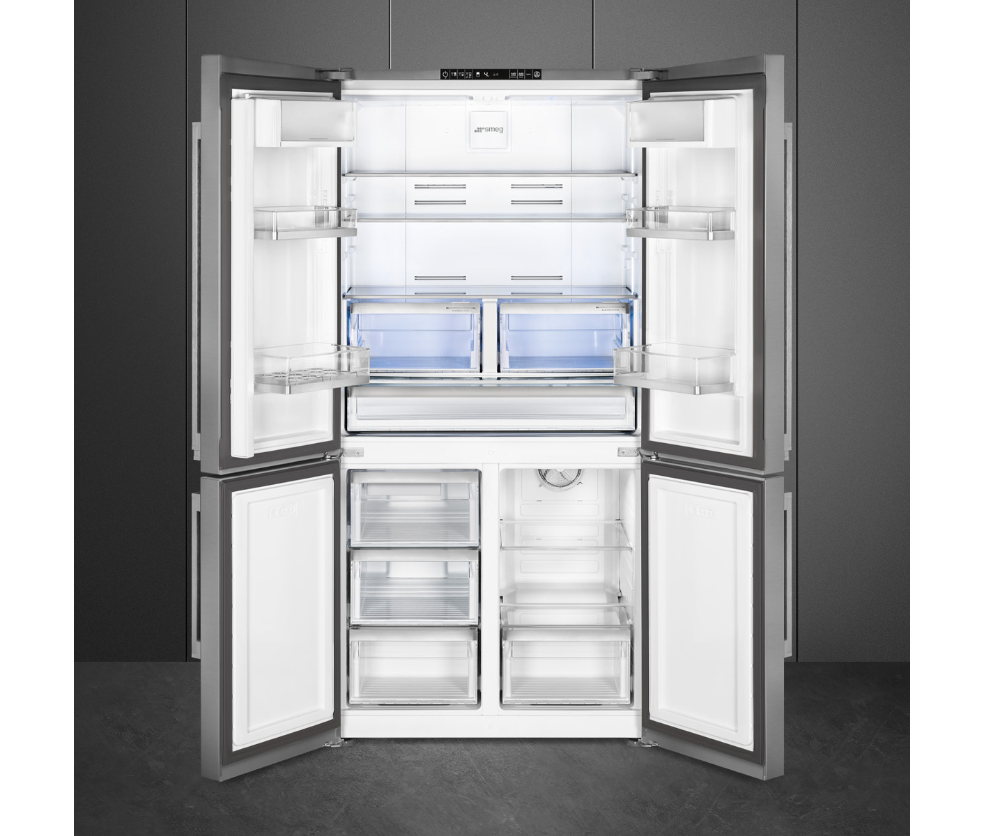 Smeg FQ60XE Amerikanerkøleskab billede 4