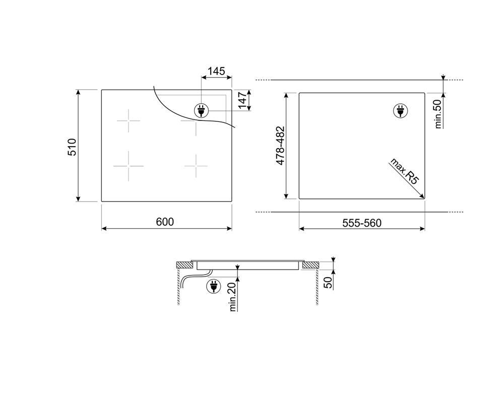 SMEG SIM3644MB billede 4