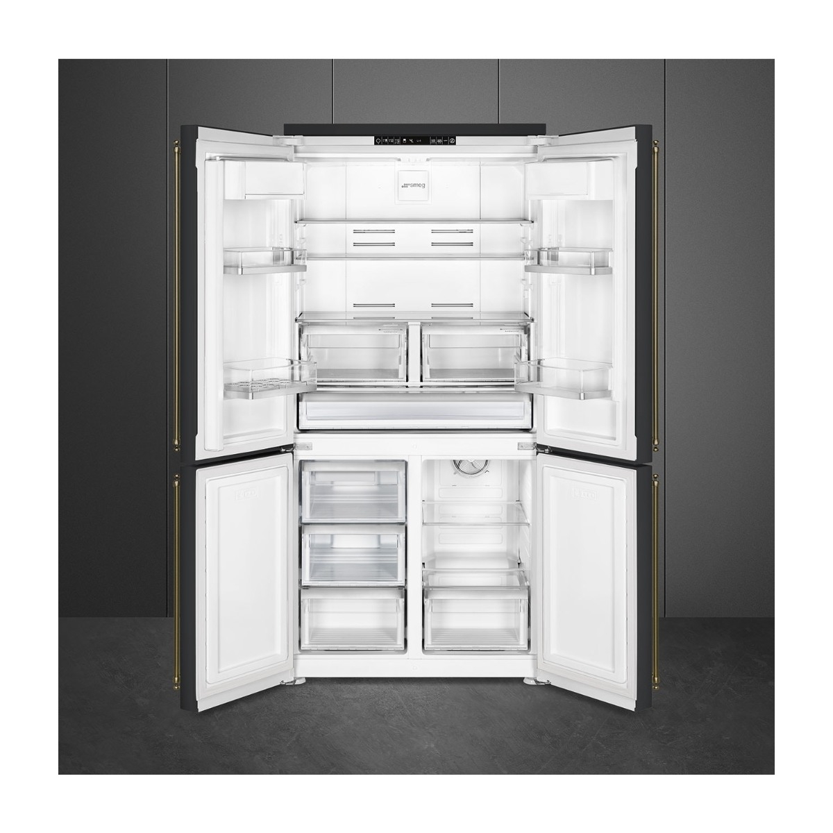 Smeg Serie Colonial French Door FQ60CAO6 (Antracit) billede 2