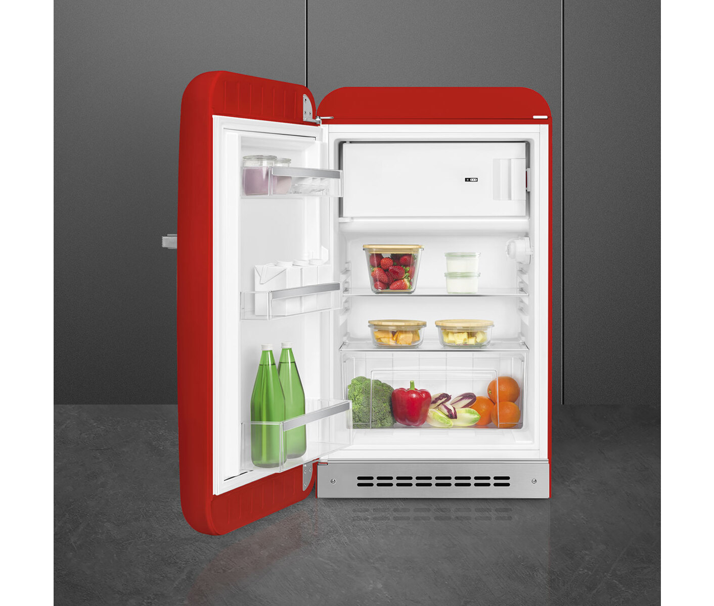 Smeg 50's Style FAB10LRD6 køleskab med fryseboks