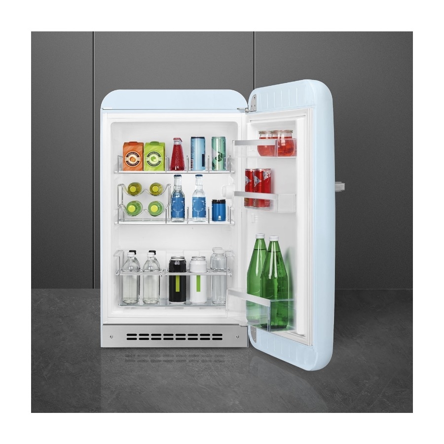 Smeg 50's Style køleskab FAB10HRPB6 (pastelblå) billede 9