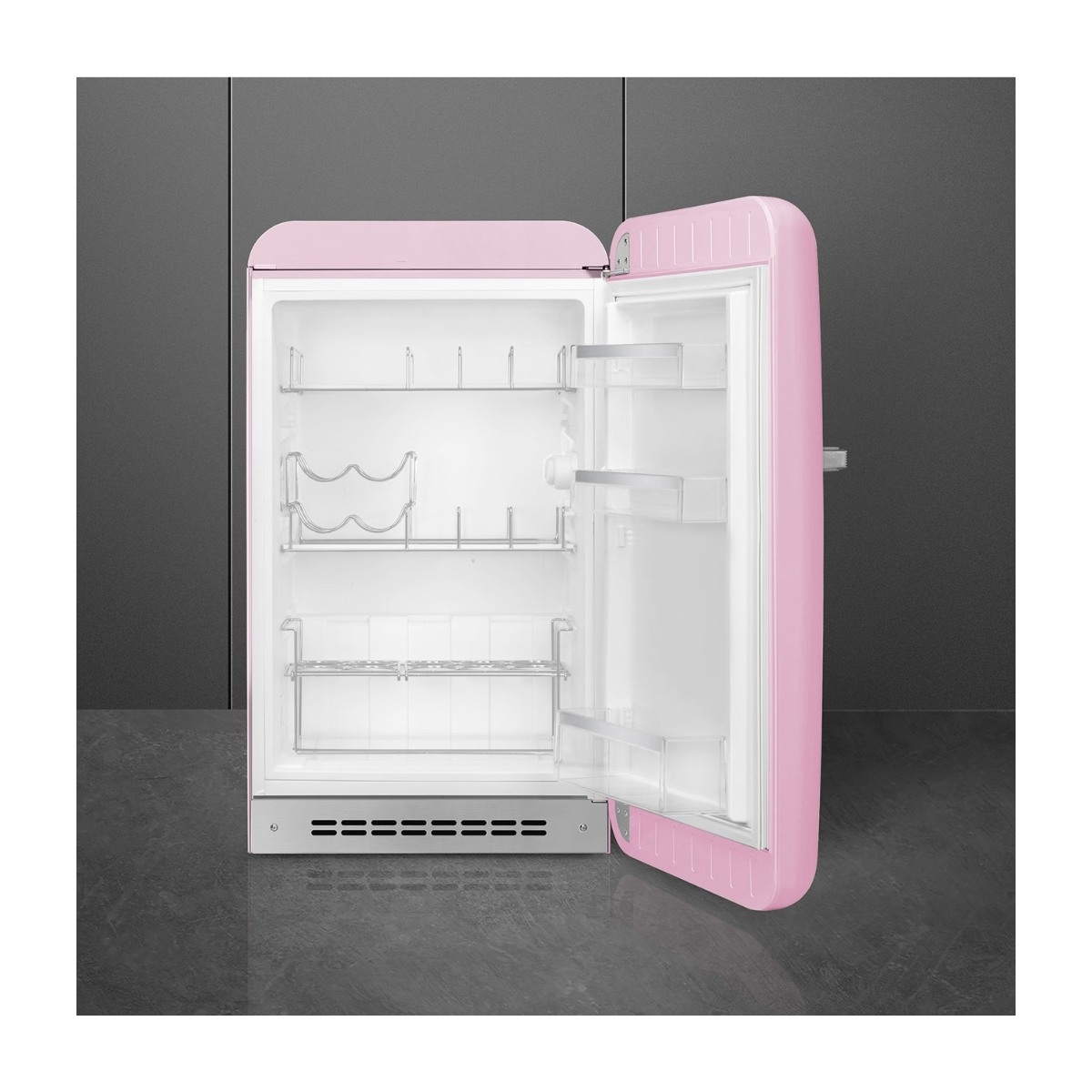 Smeg 50's Style køleskab FAB10HRPK6 (lyserød) billede 4