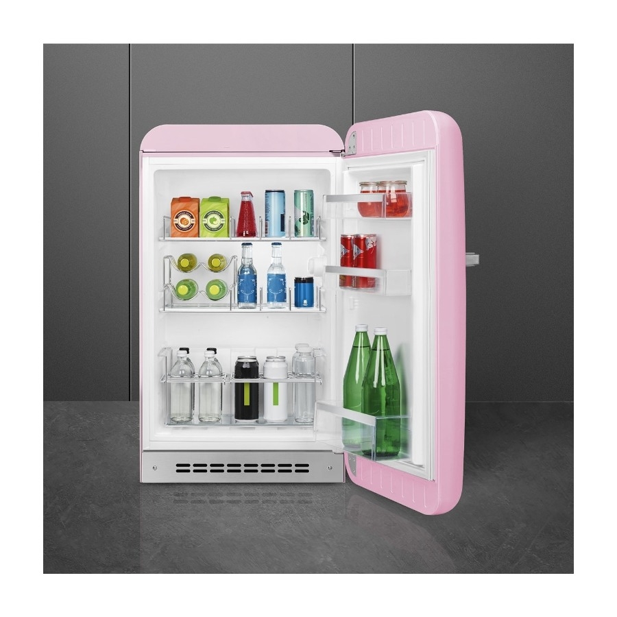 Smeg 50's Style køleskab FAB10HRPK6 (lyserød) billede 9