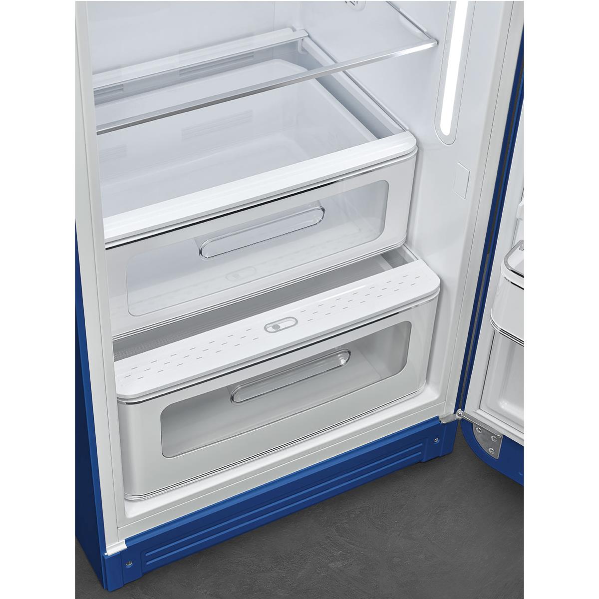 Smeg FAB28RBE6 Blank Blå Retro billede 5