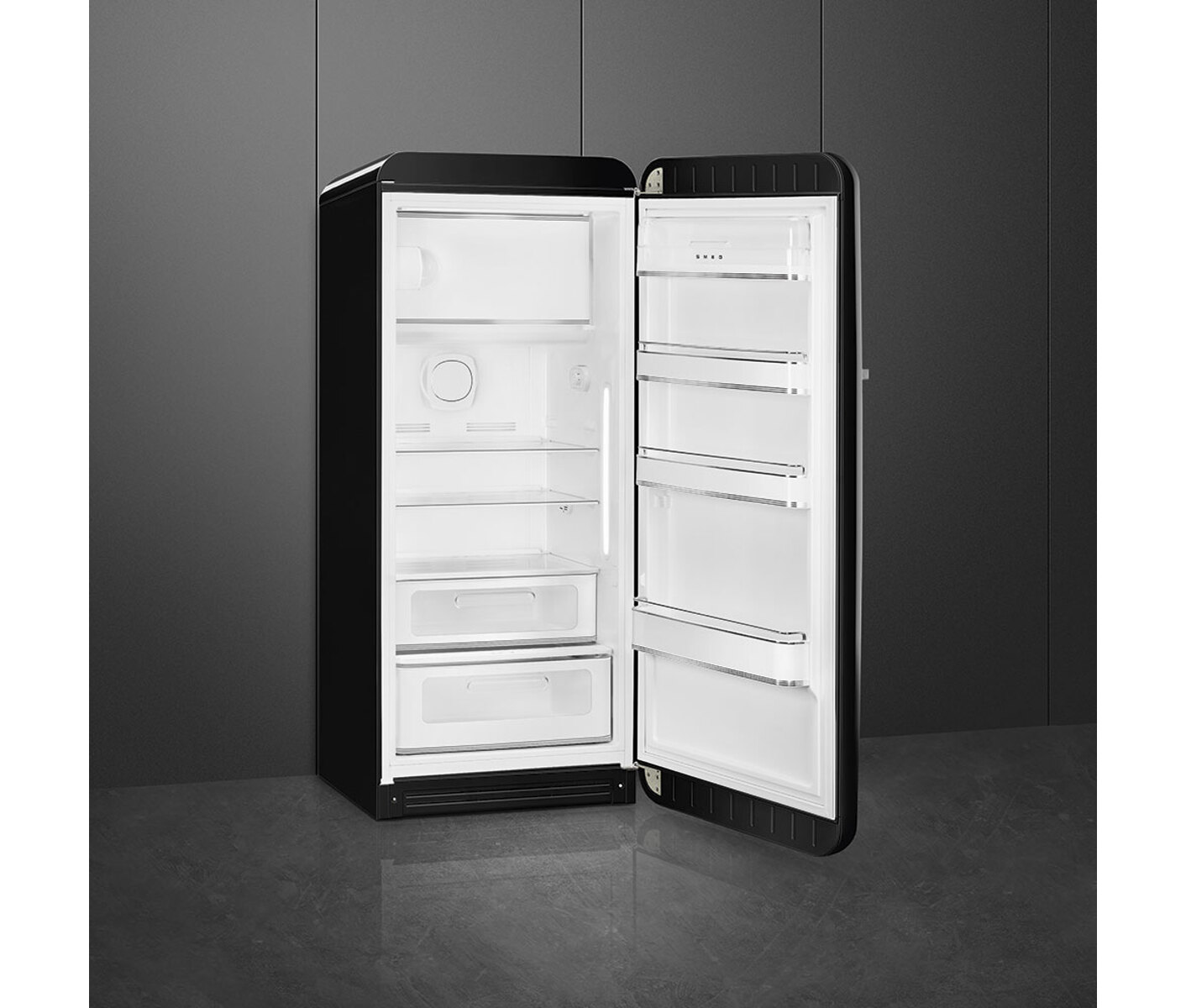 Smeg 50's Style FAB28RBL6 køleskab med fryseboks