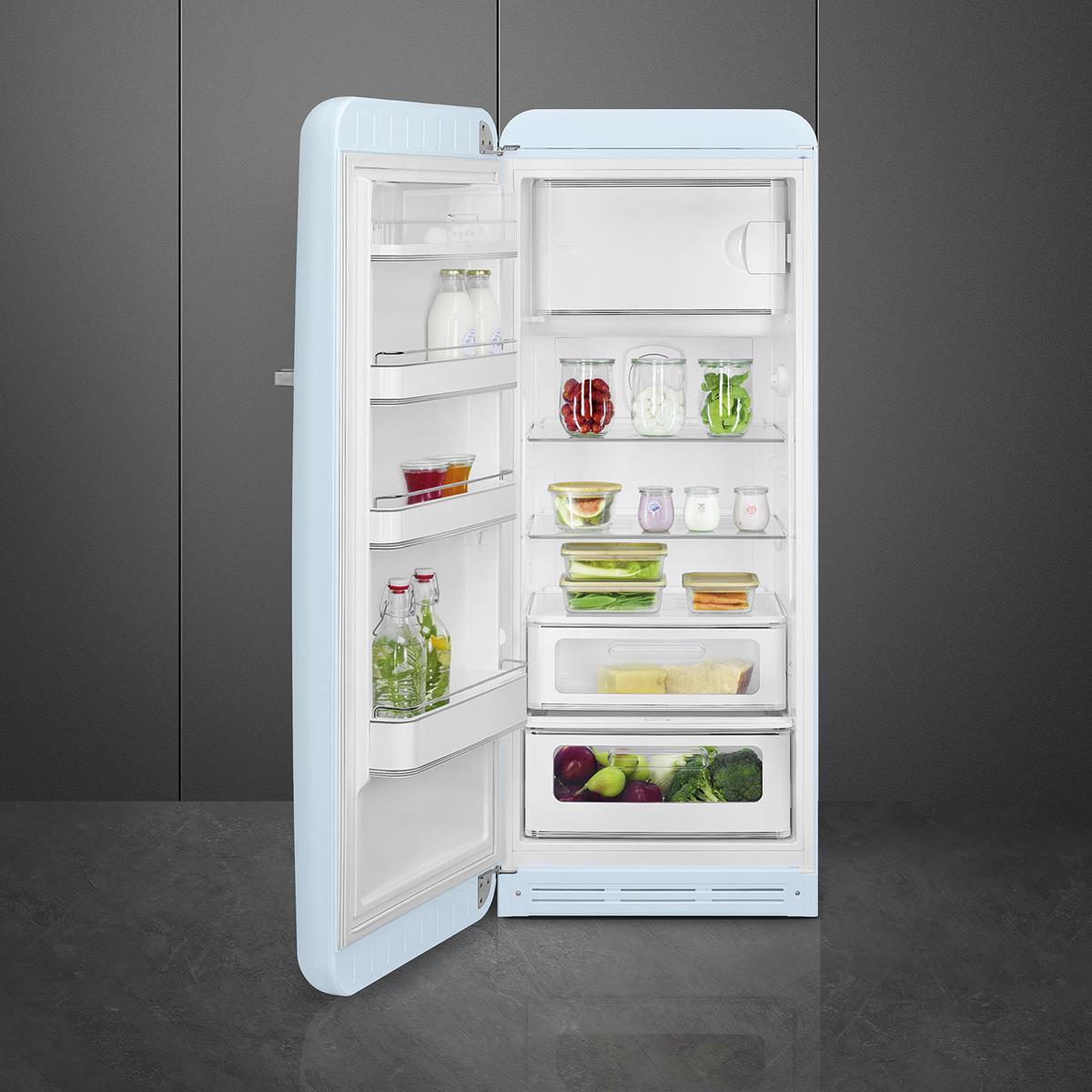 Smeg FAB28LPB6 Pastelblå Retro billede 5