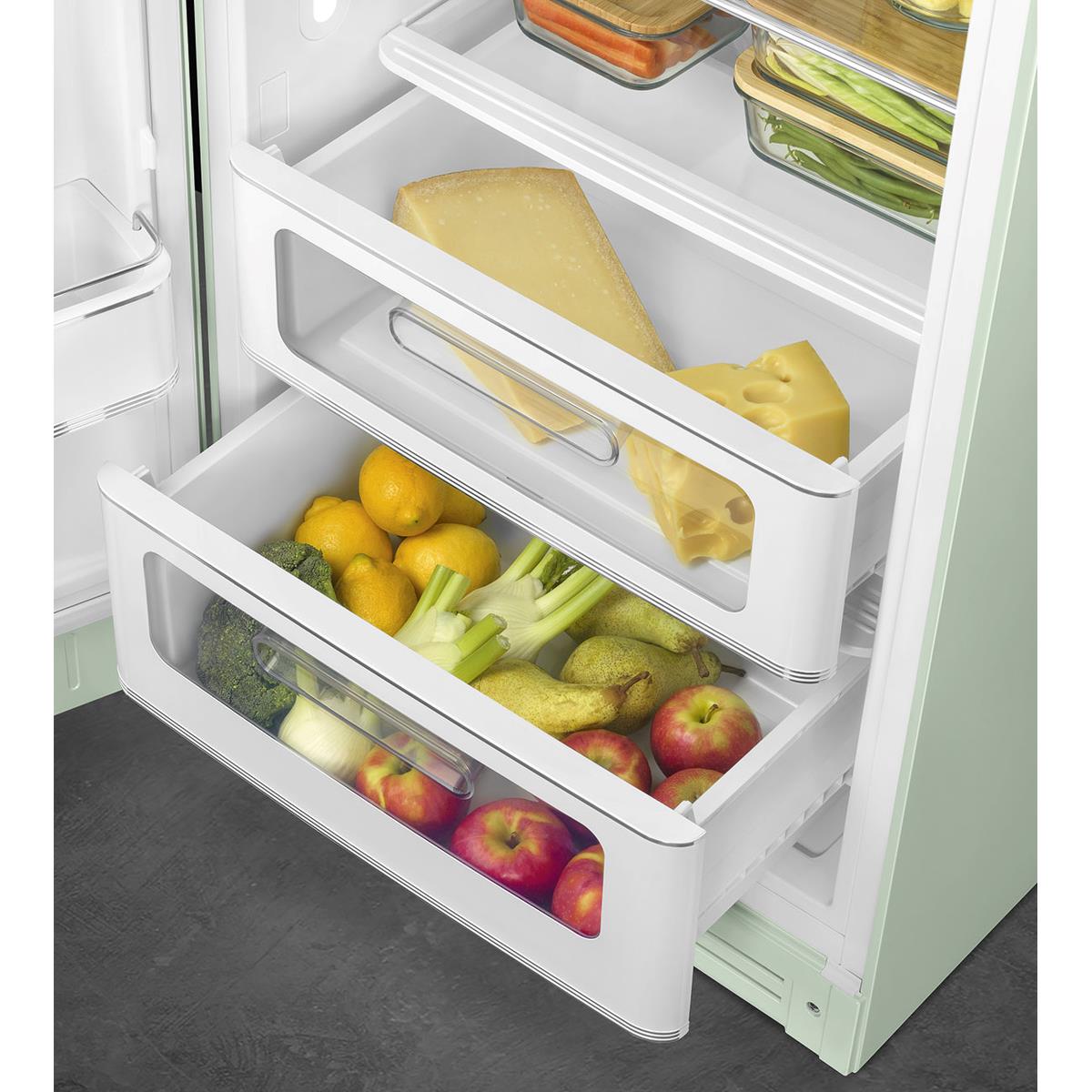 Smeg FAB28LPG6 Pastelgrøn Retro billede 3