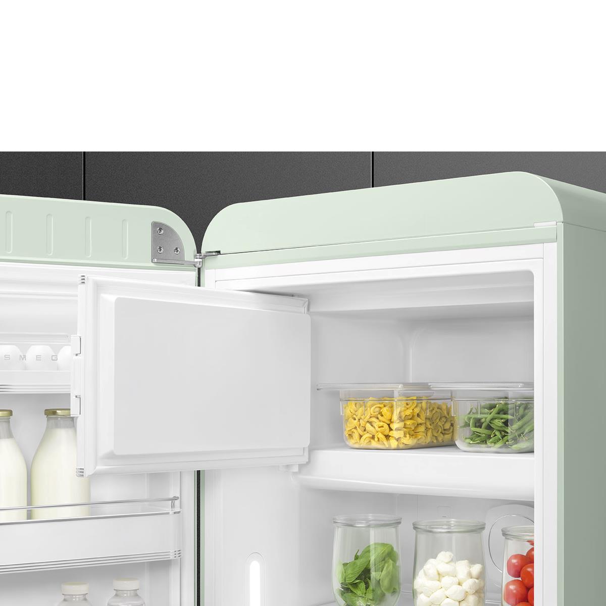 Smeg FAB28LPG6 Pastelgrøn Retro billede 2