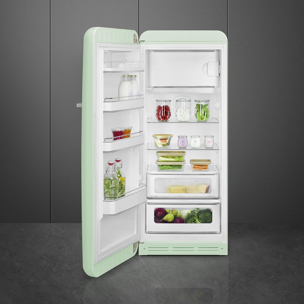 Smeg FAB28LPG6 Pastelgrøn Retro billede 5