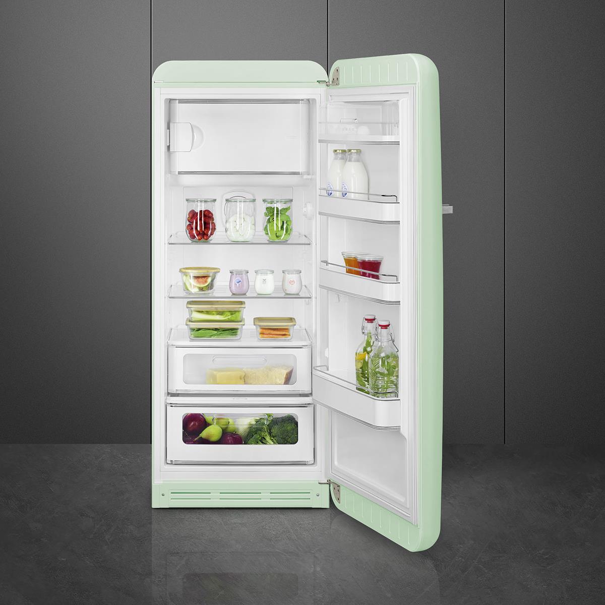 Smeg FAB28RPG6 Pastel Grøn Retro billede 2