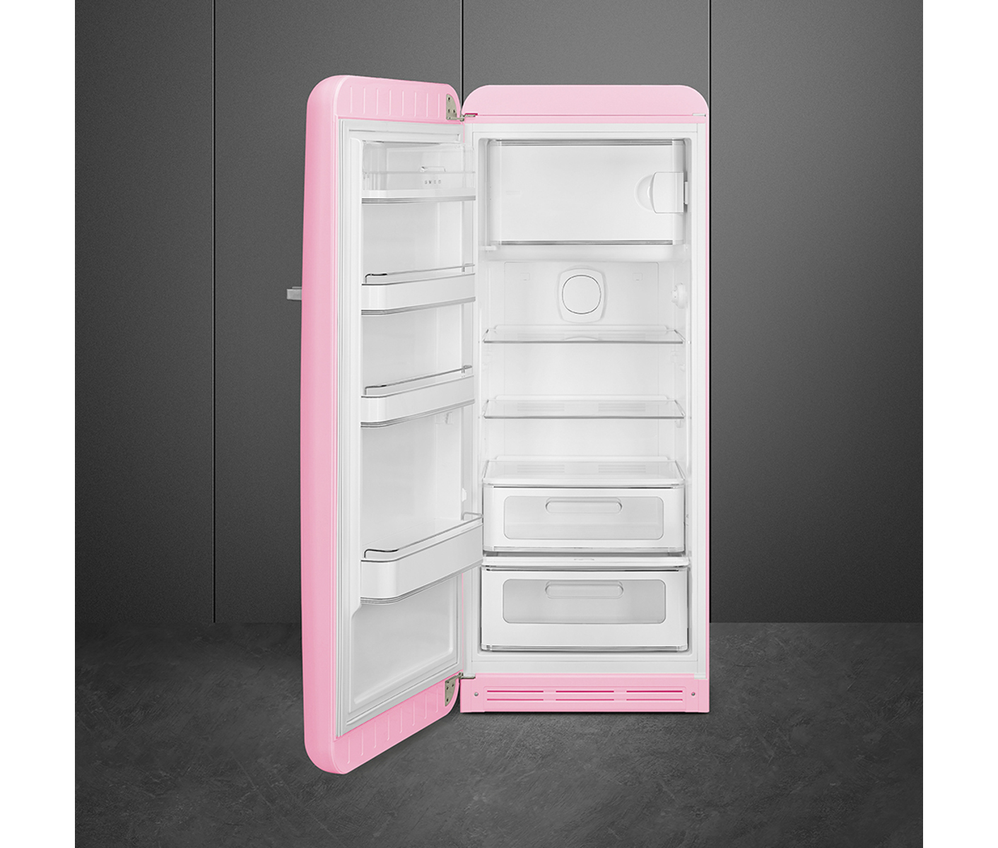 Smeg 50's Style FAB28LPK6 køleskab med fryseboks