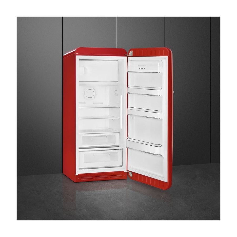 Smeg 50's Style FAB28RRD6 køleskab med fryseboks