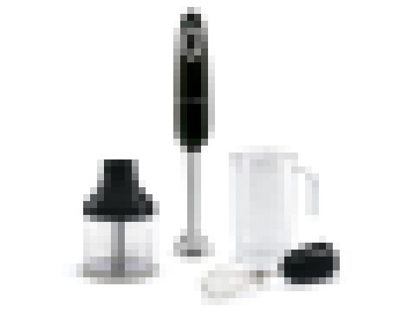 Smeg 50''s Style Stavblendere HBF03BLEU Sort, Nedsænkning blender, 1,5 m, 700 W, Sort billede 1
