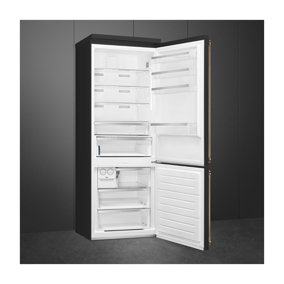 Smeg Kølefryseskab FA8005RAO6 (Anthracite)