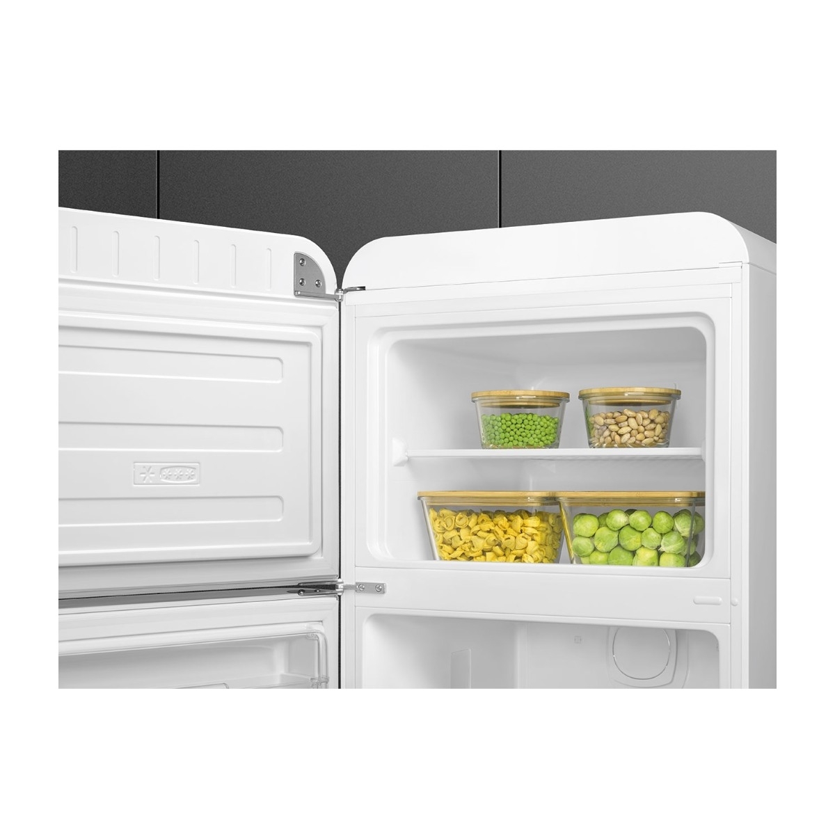Smeg 50's Style FAB30LWH6 kombiskap billede 4