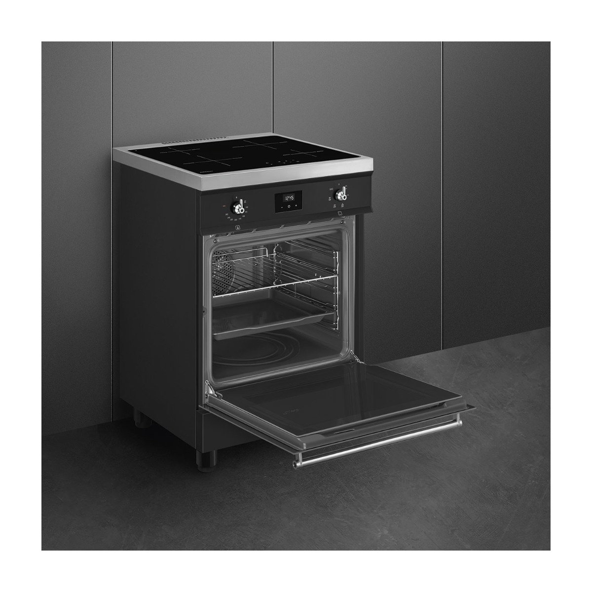 Smeg Classic C6IMMBT2 induktionskomfur billede 6