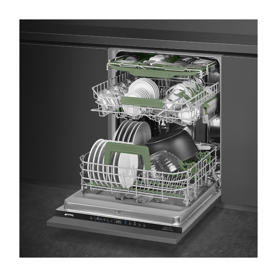 Smeg Universale STL7322AL integreret opvaskemaskine billede 6