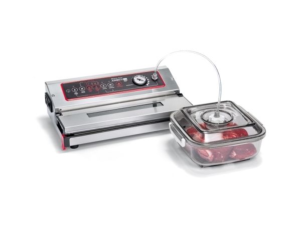 Magic Vac Jumbo 30evo, Rustfrit stål, 800 mbar, 130 W, 230 V, 50 Hz, 415 mm