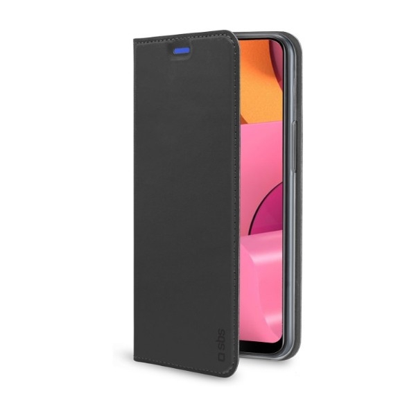 SBS Wallet Lite Case Samsung Galaxy A20S Cover, sort billede 2