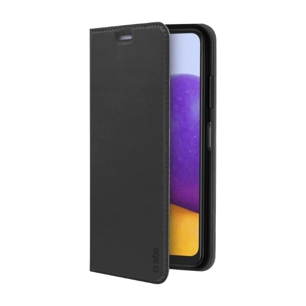SBS Wallet Lite Case Samsung Galaxy A22 5G Cover, sort billede 1
