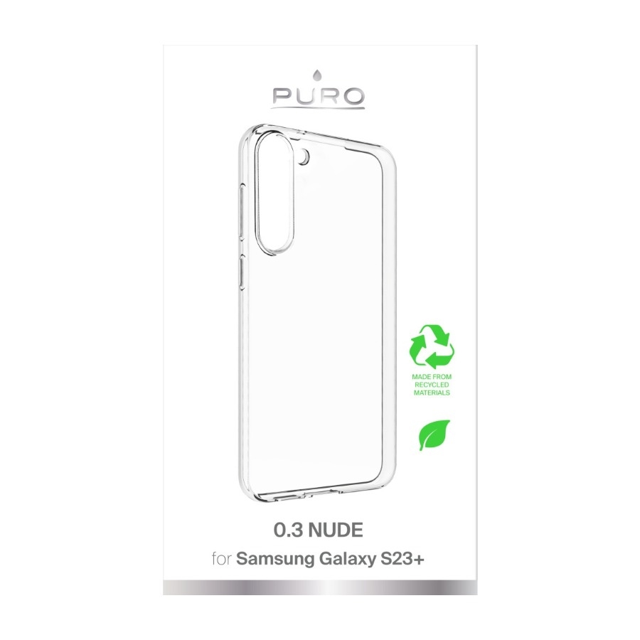 Puro Samsung Galaxy S23+ 0.3 Nude Cover, gennemsigtigt billede 2