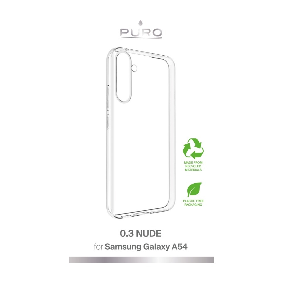 Puro Samsung Galaxy A54 0.3 Nude Cover, gennemsigtigt billede 2