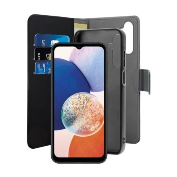 Puro Samsung Galaxy A15 5G/4G økolæder Cover, sort billede 2