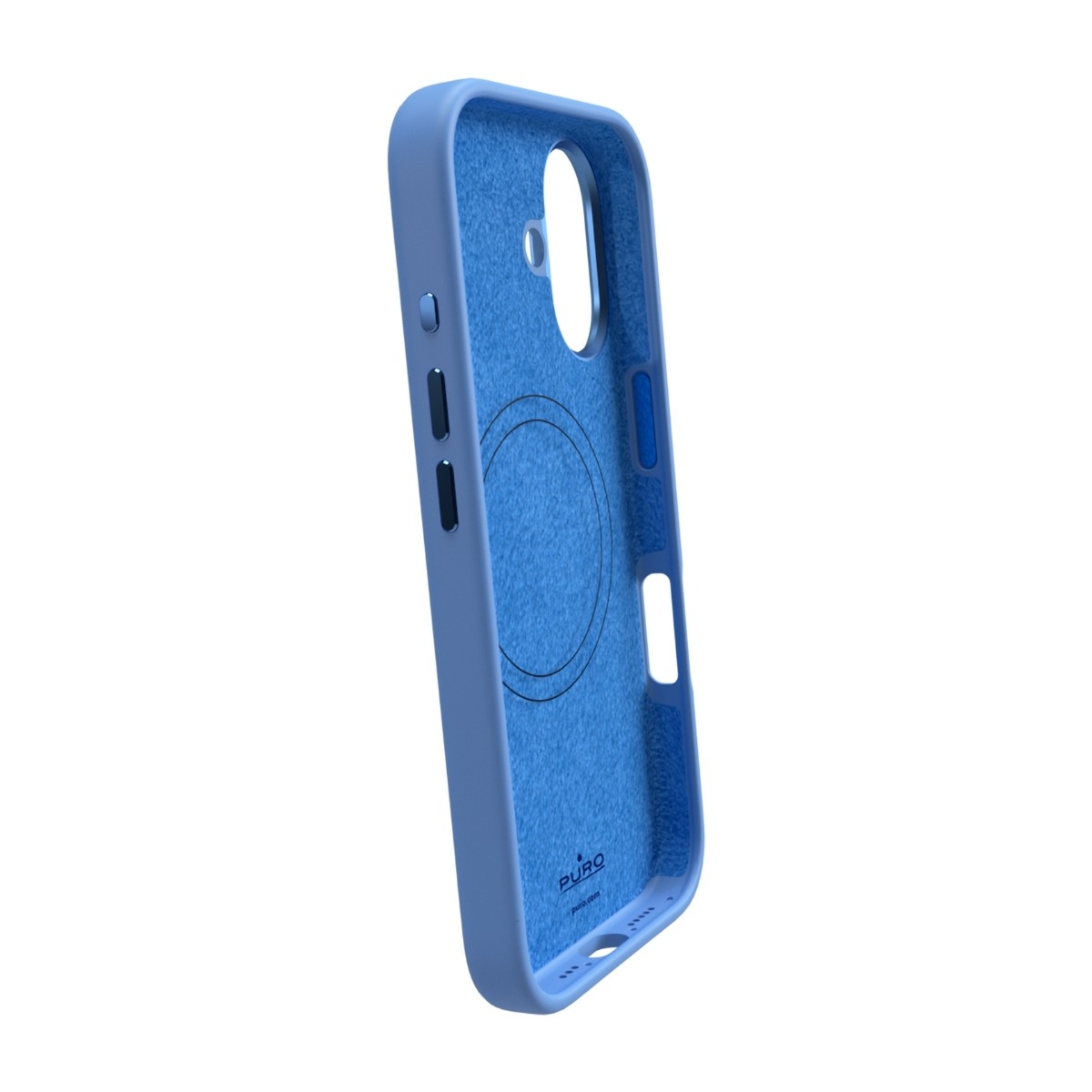 Puro iPhone 16 Icon Cover MagSafe, blå billede 2