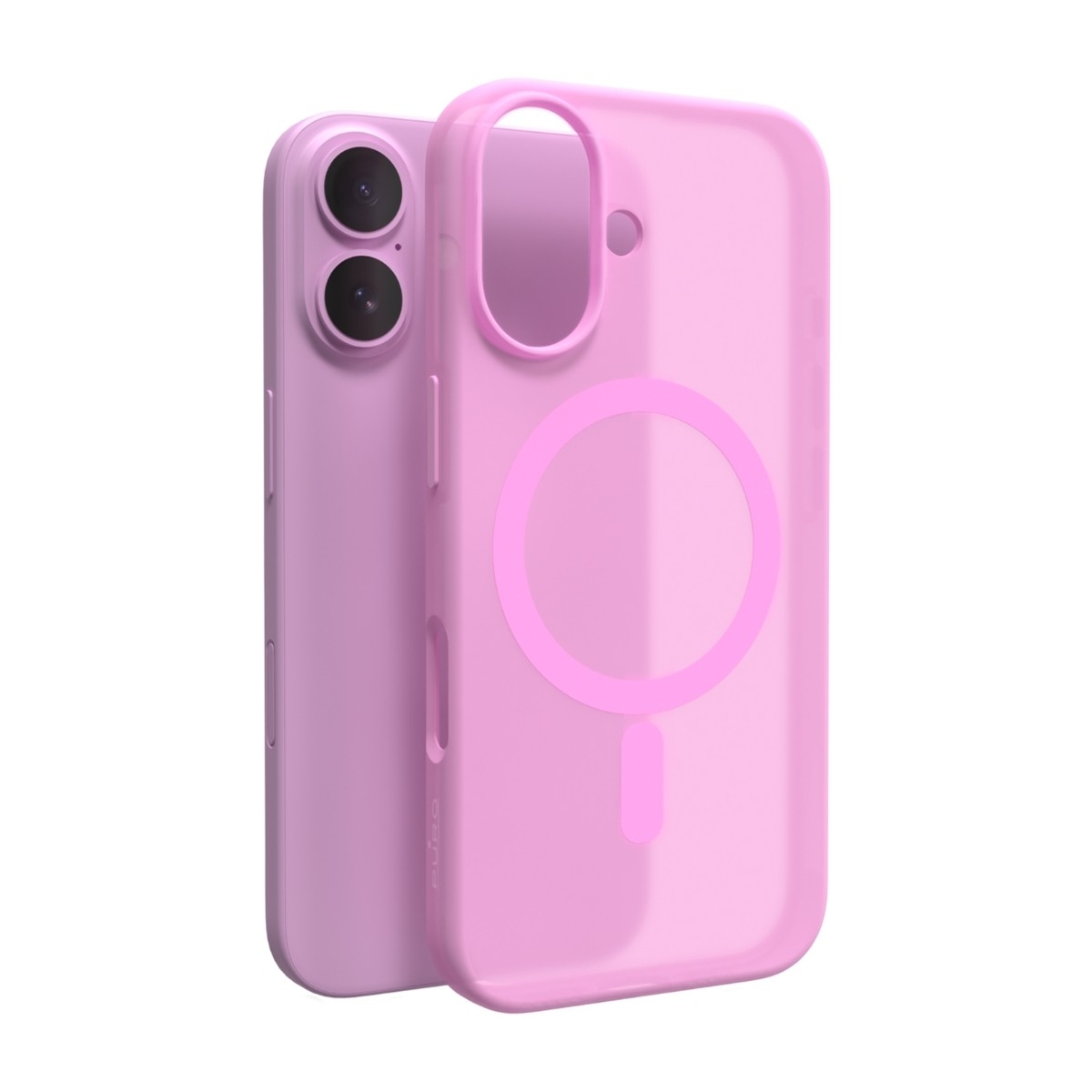 Puro iPhone 16 Daylight cover MagSafe, rosa billede 1