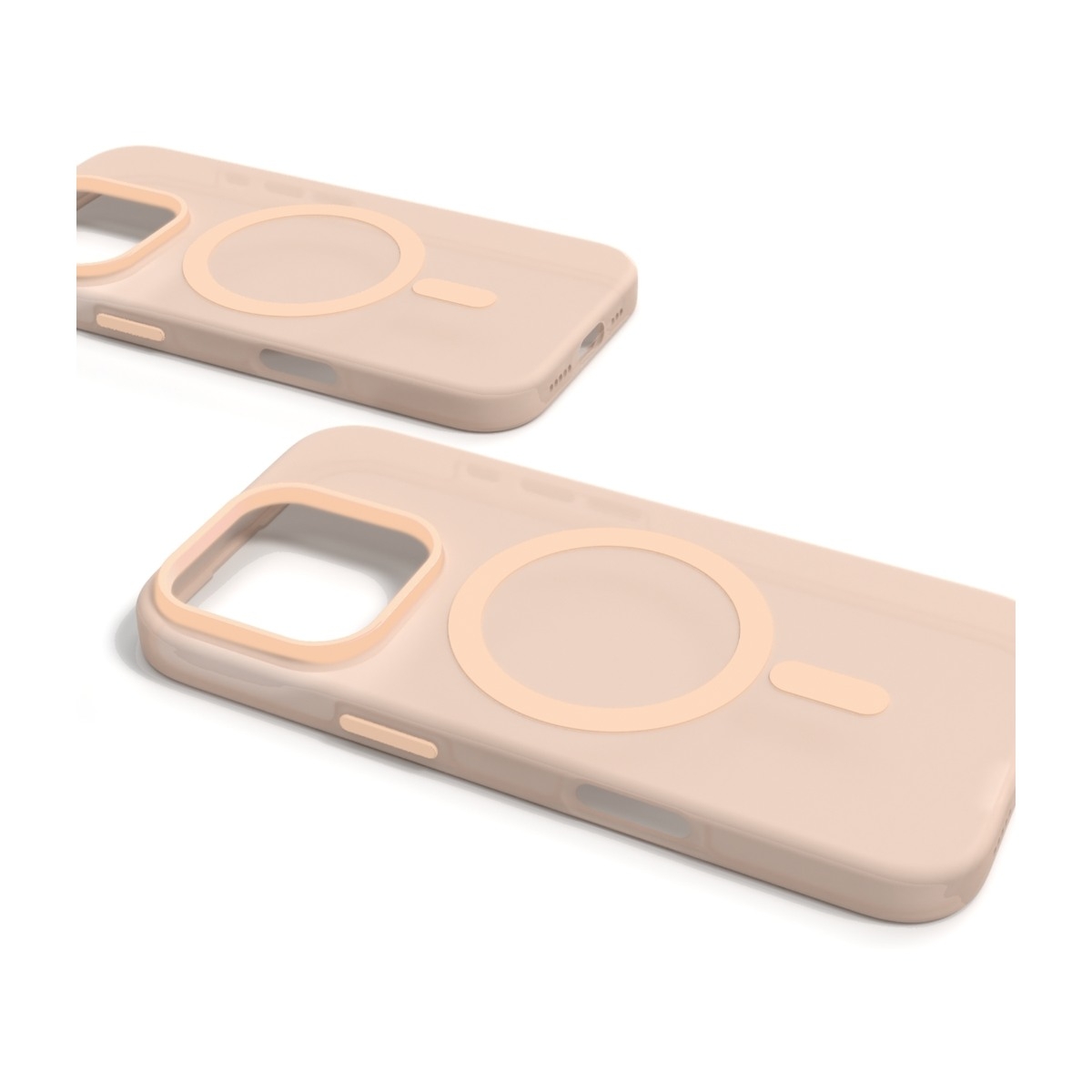 Puro iPhone 16 Pro Daylight cover MagSafe, beige billede 3