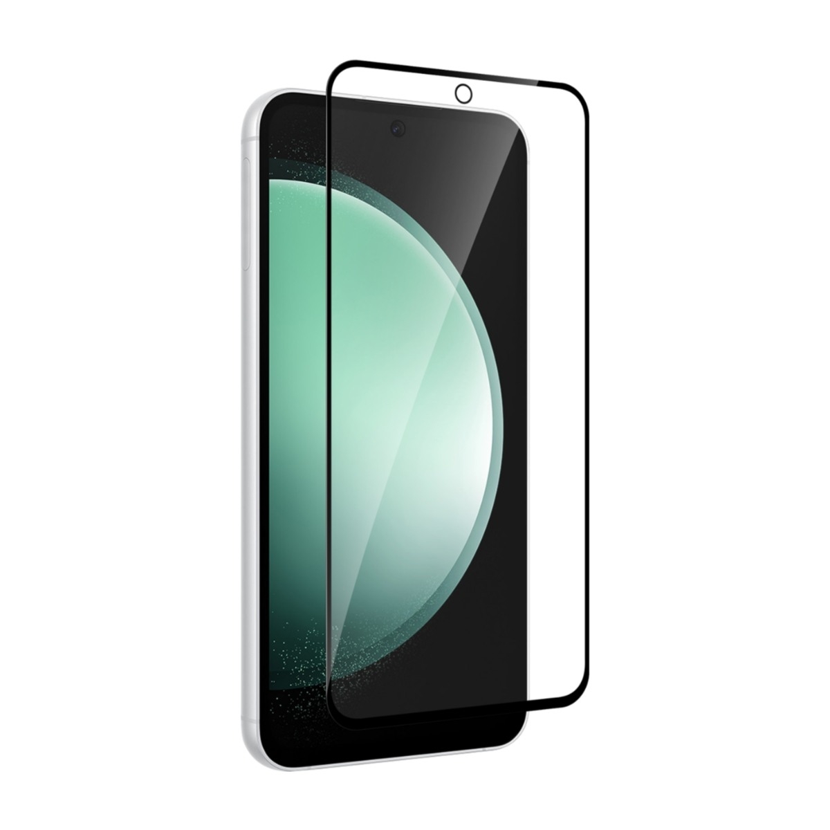 Puro Samsung Galaxy S24 FE Frame hærdet glas skærmbeskytter billede 1