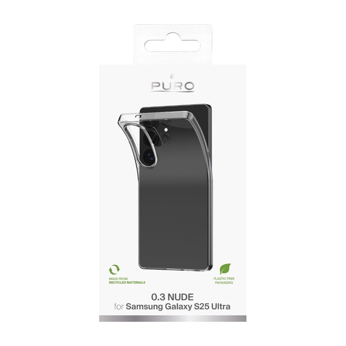 Puro Samsung Galaxy S25 Ultra 0.3 Nude cover, gennemsigtig billede 2