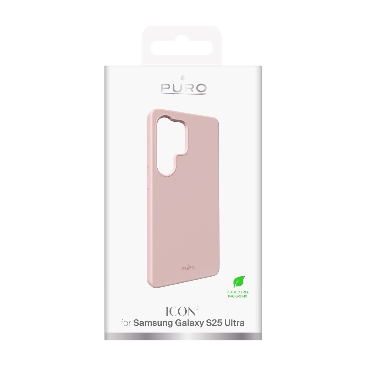Puro Samsung Galaxy S25 Ultra Icon silikone cover, pink billede 1