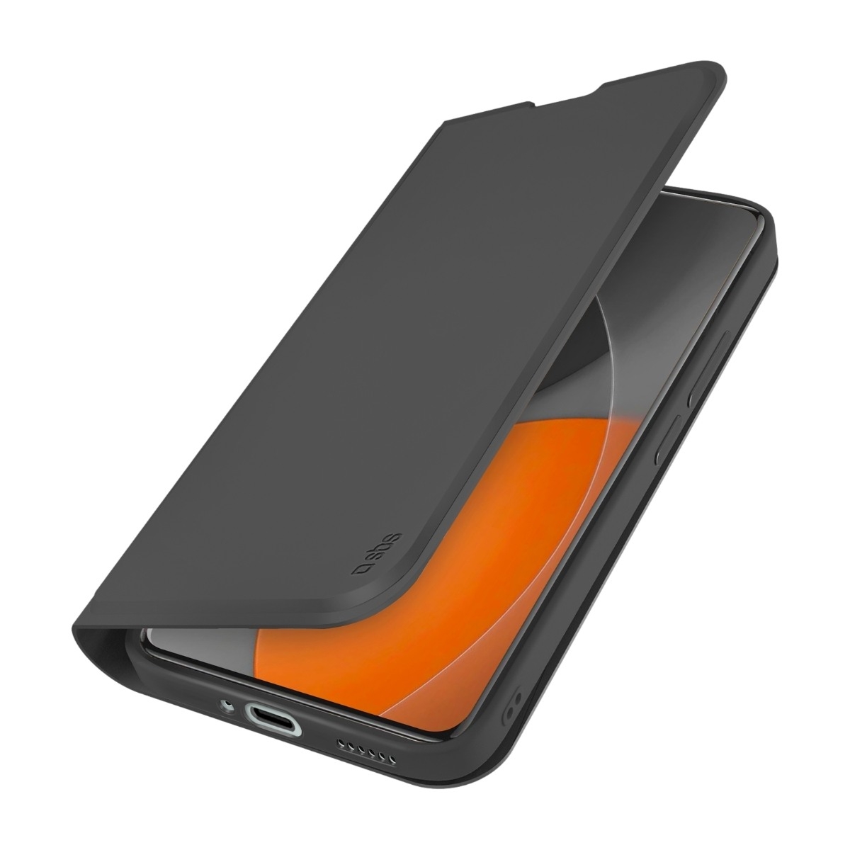 SBS Smooth Wallet cover til Xiaomi Redmi Note 15 Pro, sort billede 1