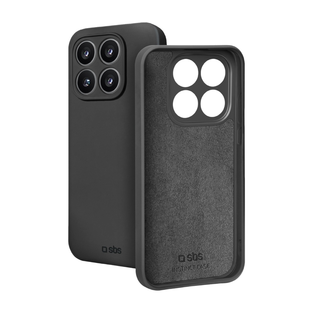 SBS Xiaomi 17 Instinct cover, sort billede 1