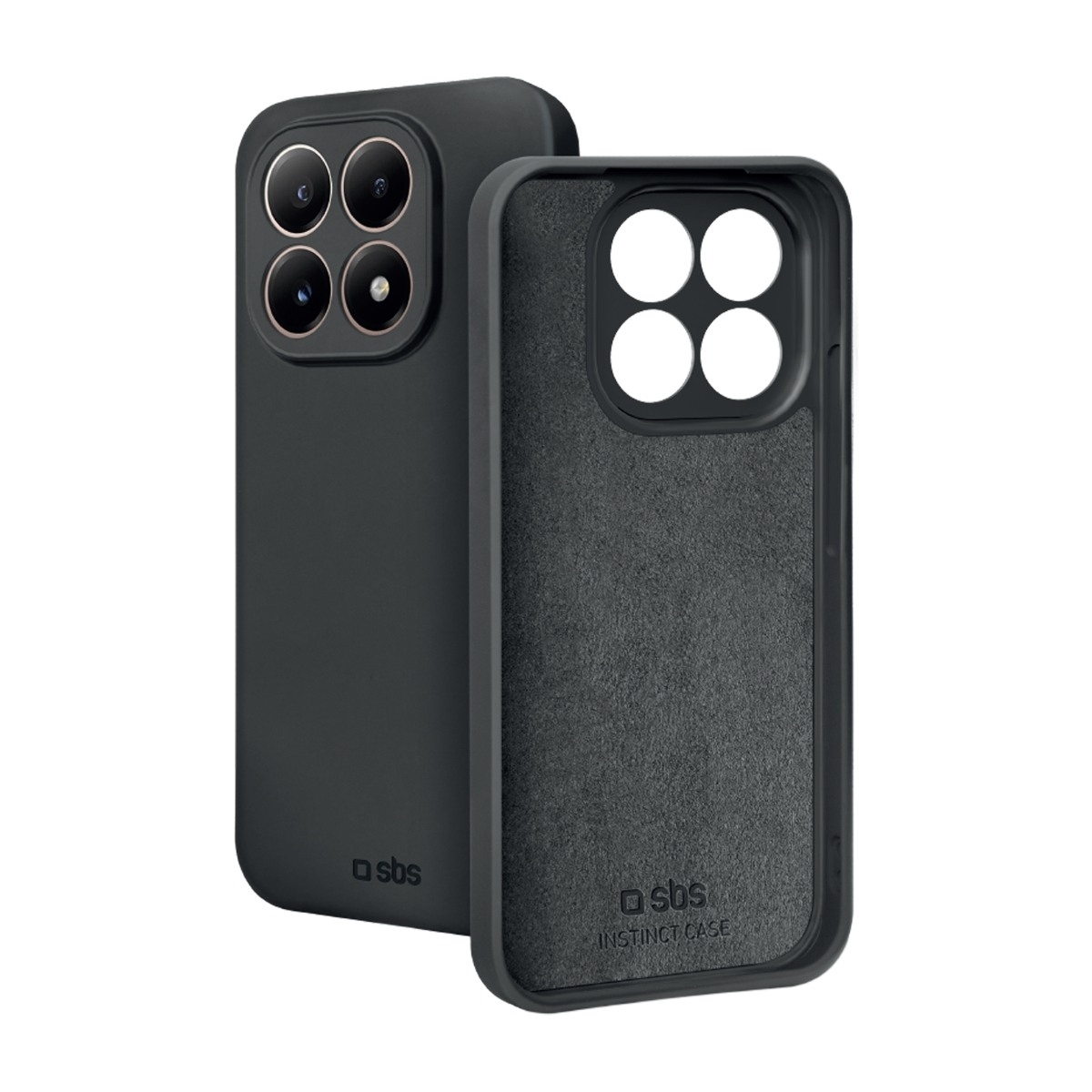 SBS Xiaomi 17T Instinct cover, sort billede 1
