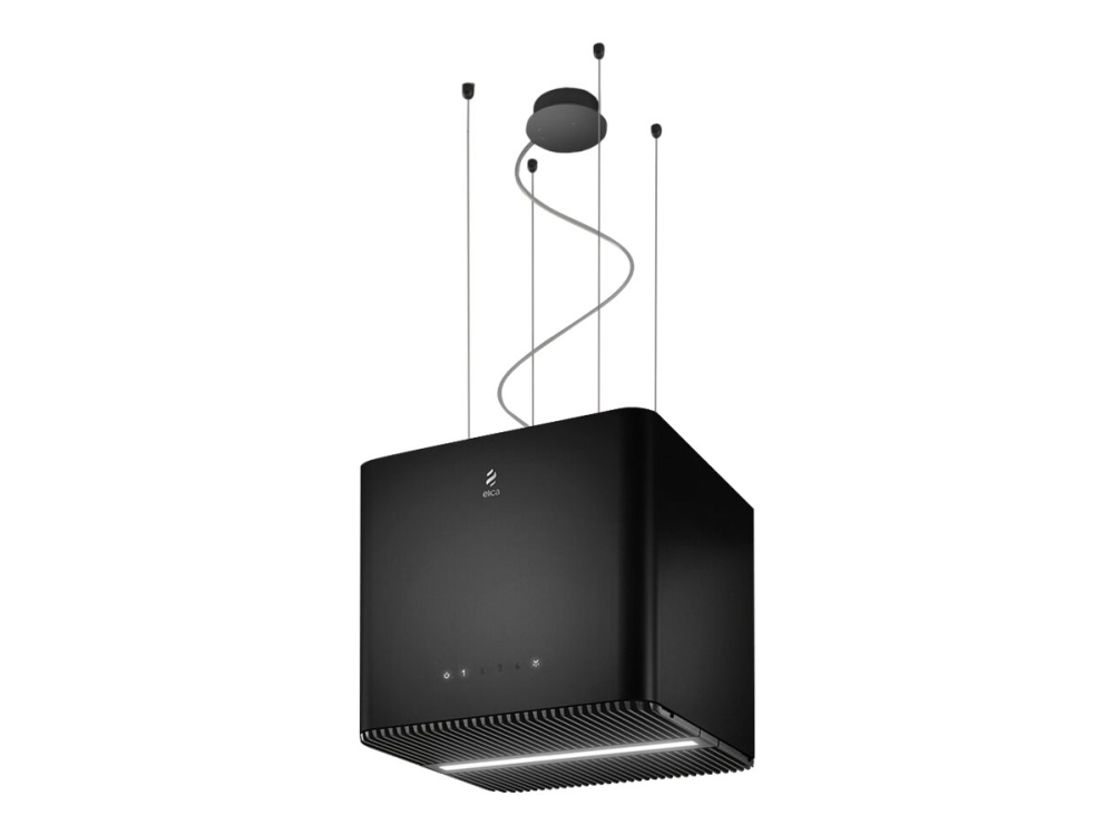 Elica PRF0146220 cooker hood Island Black 620 m³/h