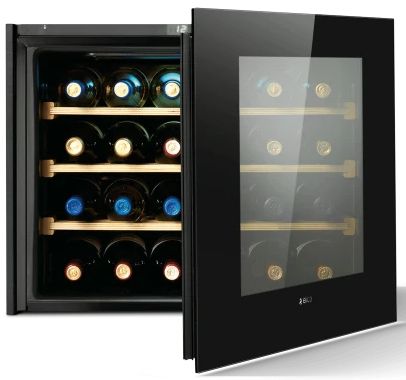 Elica Veritas BI24 Compressor wine cooler Built-in Black 24 bottle(s) billede 1