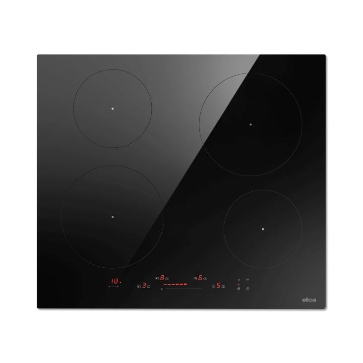 Elica Primis 604 Black Built-in 60 cm Zone induction hob 4 zone(s) billede 1
